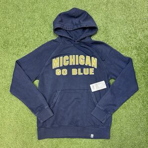 Michigan Wolverines NCAA Colosseum Athletics Hoodie Sweatshirt Mens Medium NWT